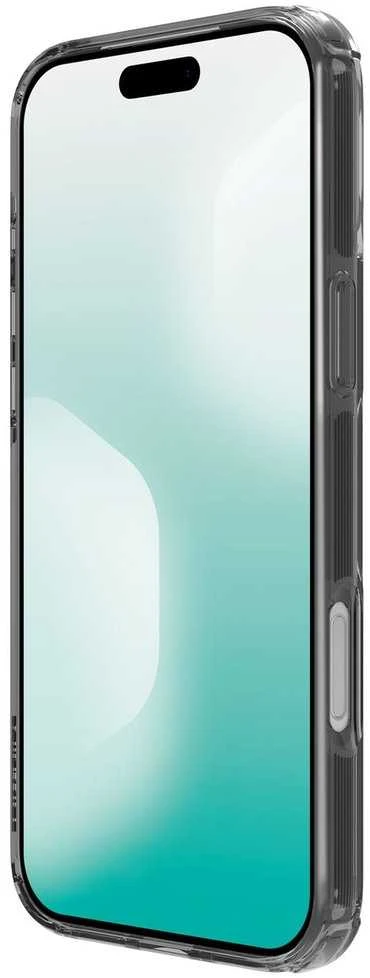 Nillkin Nature TPU PRO dėklas skirtas Apple iPhone 17 Pro Max skaidrus juodos spalvos