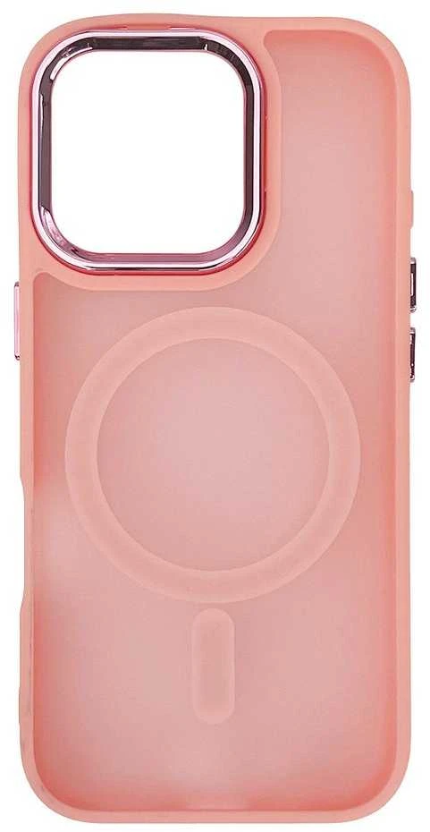 Hurtel MagSafe Compatible Fashion dėklas skirtas Apple iPhone 17 Pro Max – rožinės spalvos