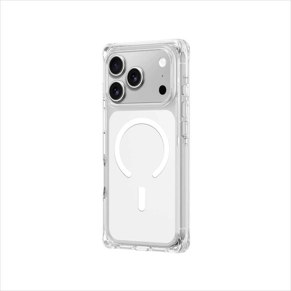 AmazingThing Omni dėklas skirtas Apple iPhone 17 Pro Max suderinamas su MagSafe – skaidrus