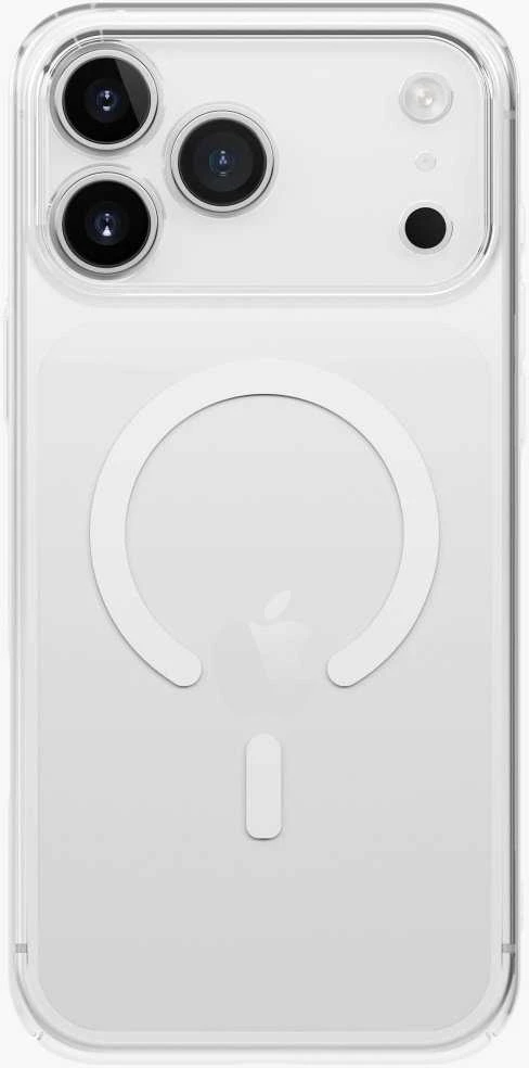 UNIQ Airsuit Dėklas Apple iPhone 17 Pro Max Magclick Charging skaidrus