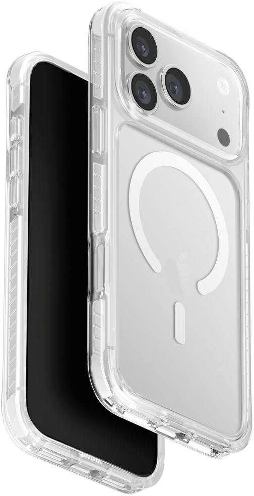 UNIQ Combat Dėklas Apple iPhone 17 Pro Max Magclick Charging baltos spalvos