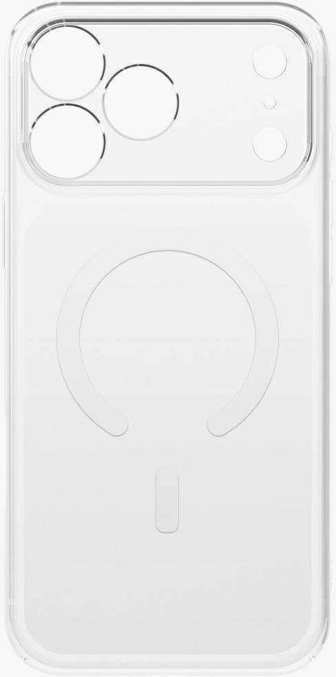 UNIQ Airsuit Dėklas Apple iPhone 17 Pro Max Magclick Charging skaidrus