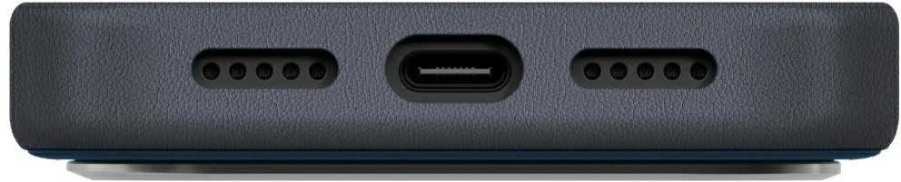 UNIQ Lyden DS dėklas skirtas Apple iPhone 17 Pro Magclick Charging mėlynos spalvos