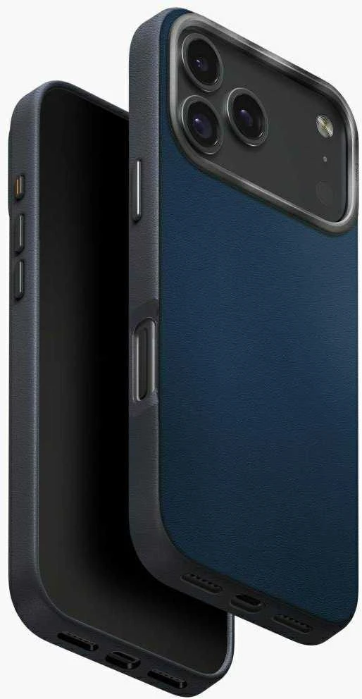 UNIQ Lyden DS dėklas skirtas Apple iPhone 17 Pro Magclick Charging mėlynos spalvos