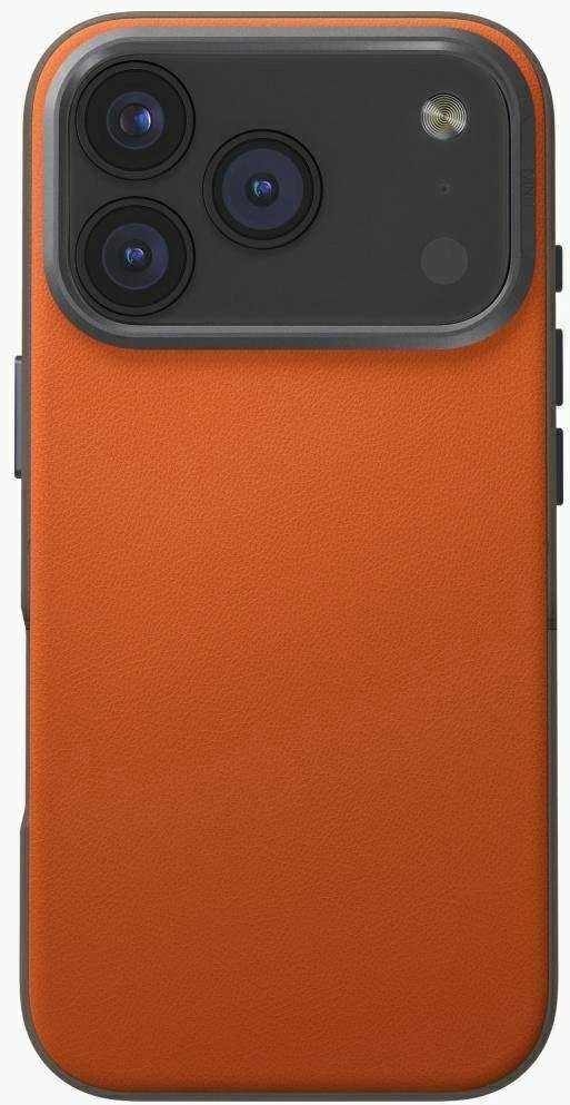 UNIQ Lyden DS Dėklas Apple iPhone 17 Pro Magclick Charging Oranžinis/Gray