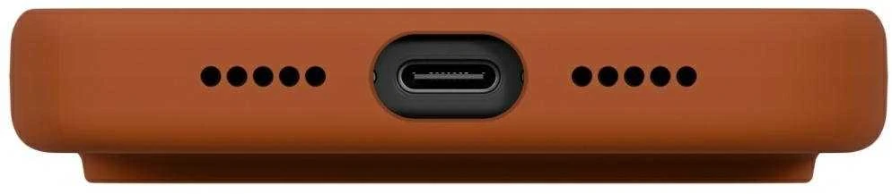 UNIQ Lino Dėklas Apple iPhone 17 Pro Magclick Charging Oranžinis