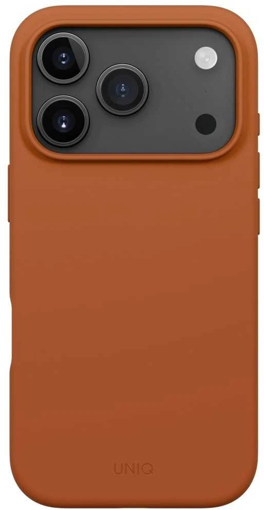 UNIQ Lino Dėklas Apple iPhone 17 Pro Magclick Charging Oranžinis