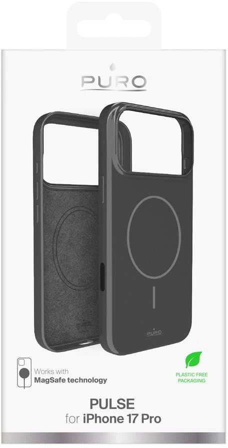 Puro Pulse Apple iPhone 17 Pro Polycarbonate Protective dėklas – pilkos spalvos