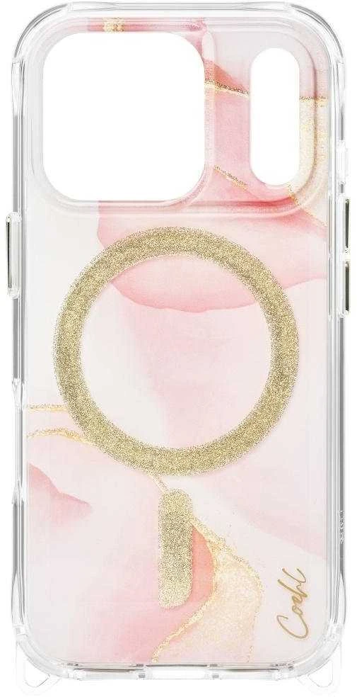 UNIQ Coehl Aeris Dėklas Apple iPhone 17 Pro Magnetic Charging rožinės spalvos