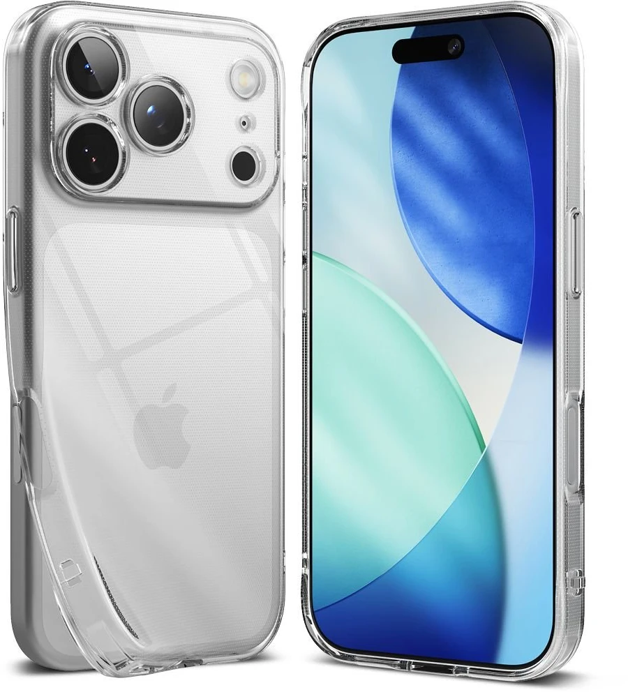 Telefono dėklas iPhone 17 Pro skaidrus Ringke Air