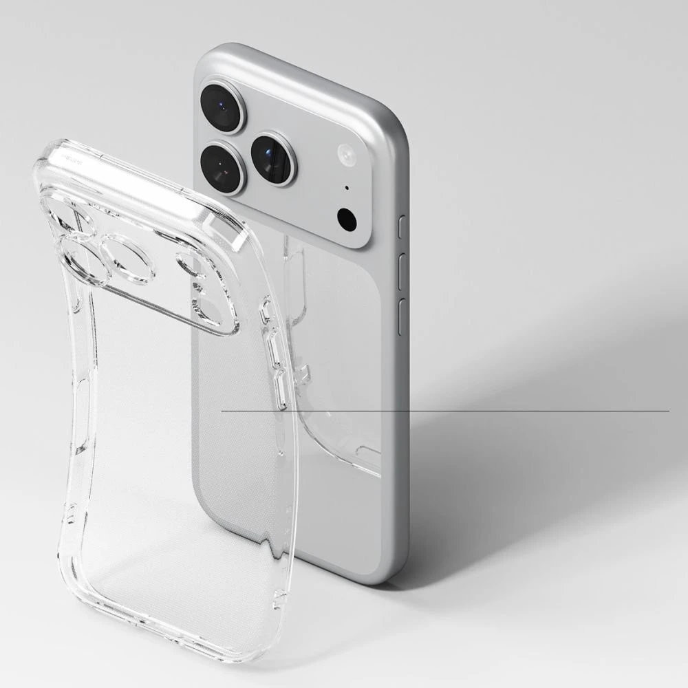 Telefono dėklas iPhone 17 Pro skaidrus Ringke Air