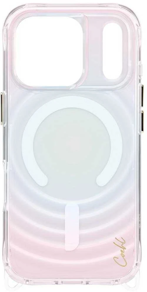 UNIQ Coehl Vela dėklas skirtas Apple iPhone 17 Pro Magnetic Charging opal