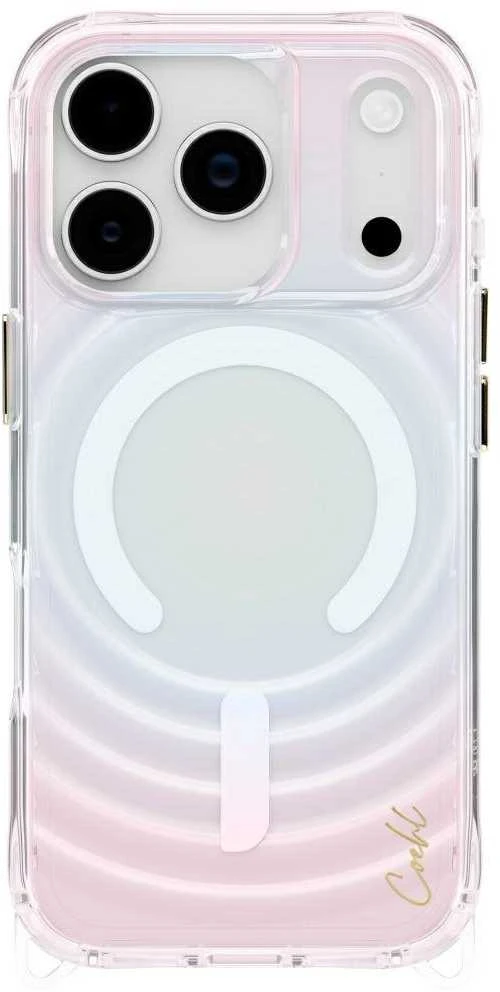 UNIQ Coehl Vela dėklas skirtas Apple iPhone 17 Pro Magnetic Charging opal