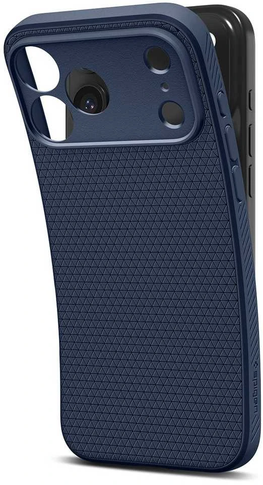 „Spigen Liquid Air“ dėklas, skirtas „iPhone 17 Pro“ - Mėlyna