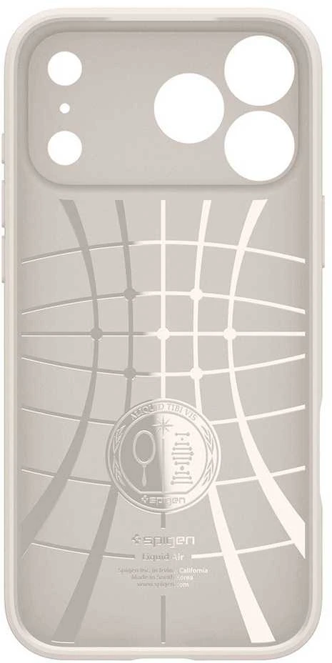 Spigen Liquid Air dėklas skirtas Apple iPhone 17 Pro – titanium