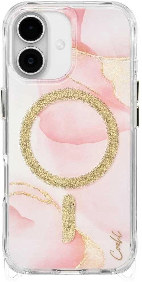 UNIQ Coehl Aeris Dėklas Apple iPhone 17 Magnetic Charging rožinės spalvos