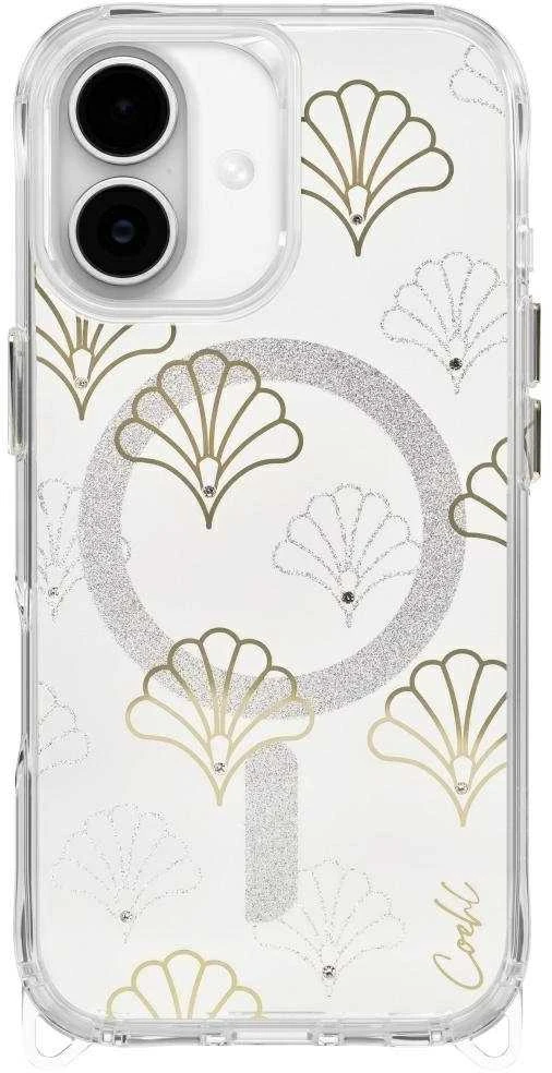 UNIQ Coehl Maree dėklas skirtas Apple iPhone 17 Magnetic Charging sidabrinis