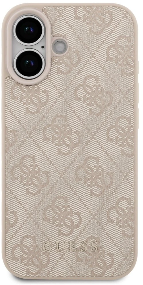 Guess 4G Classic dėklas skirtas Apple iPhone 17 rožinės spalvos
