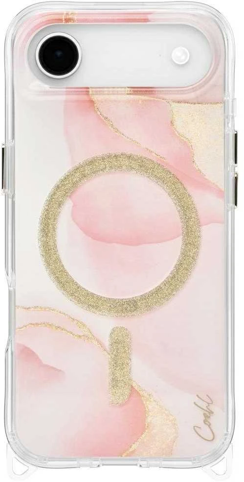 UNIQ Coehl Aeris Dėklas Apple iPhone Air Magnetic Charging rožinės spalvos