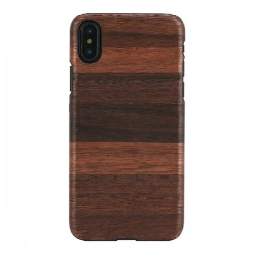 MAN Telefono dėklas iPhone X/XS, juodai rusvas