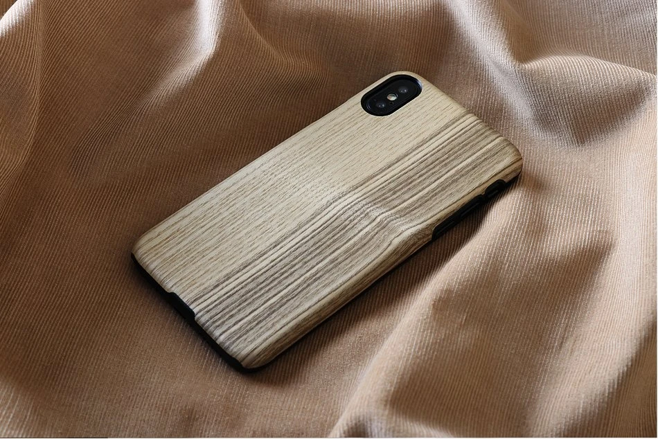 MAN Telefono dėklas iPhone X/XS, Vintage Olive Juodas