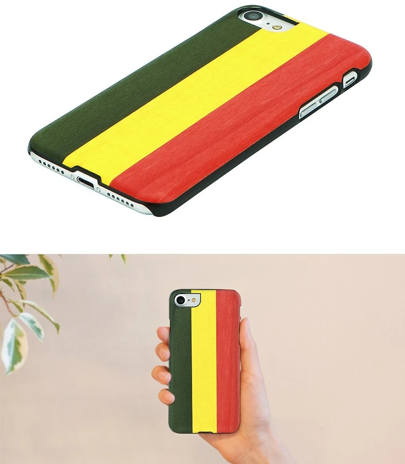 MAN Telefono dėklas iPhone XR, juodas reggae