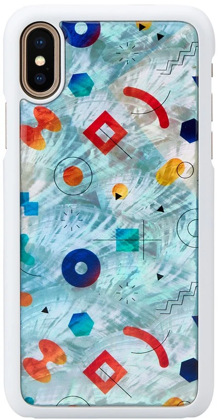 Ikins Telefono dėklas iPhone XS/S, baltas