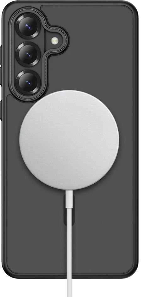 Dėklas Tech-Protect MagCam MagSafe Samsung Galaxy S26+ Plus Matte juodos spalvos