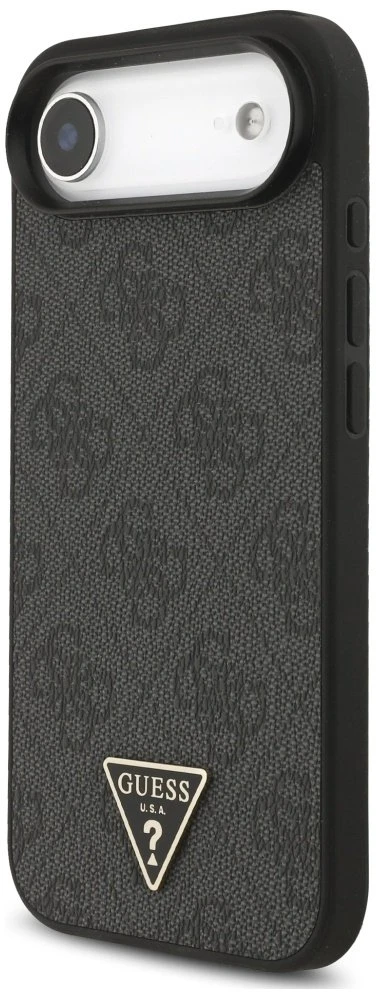 Guess 4G Strap Triangle Logo MagSafe - dėklas skirtas Apple iPhone Air juodas