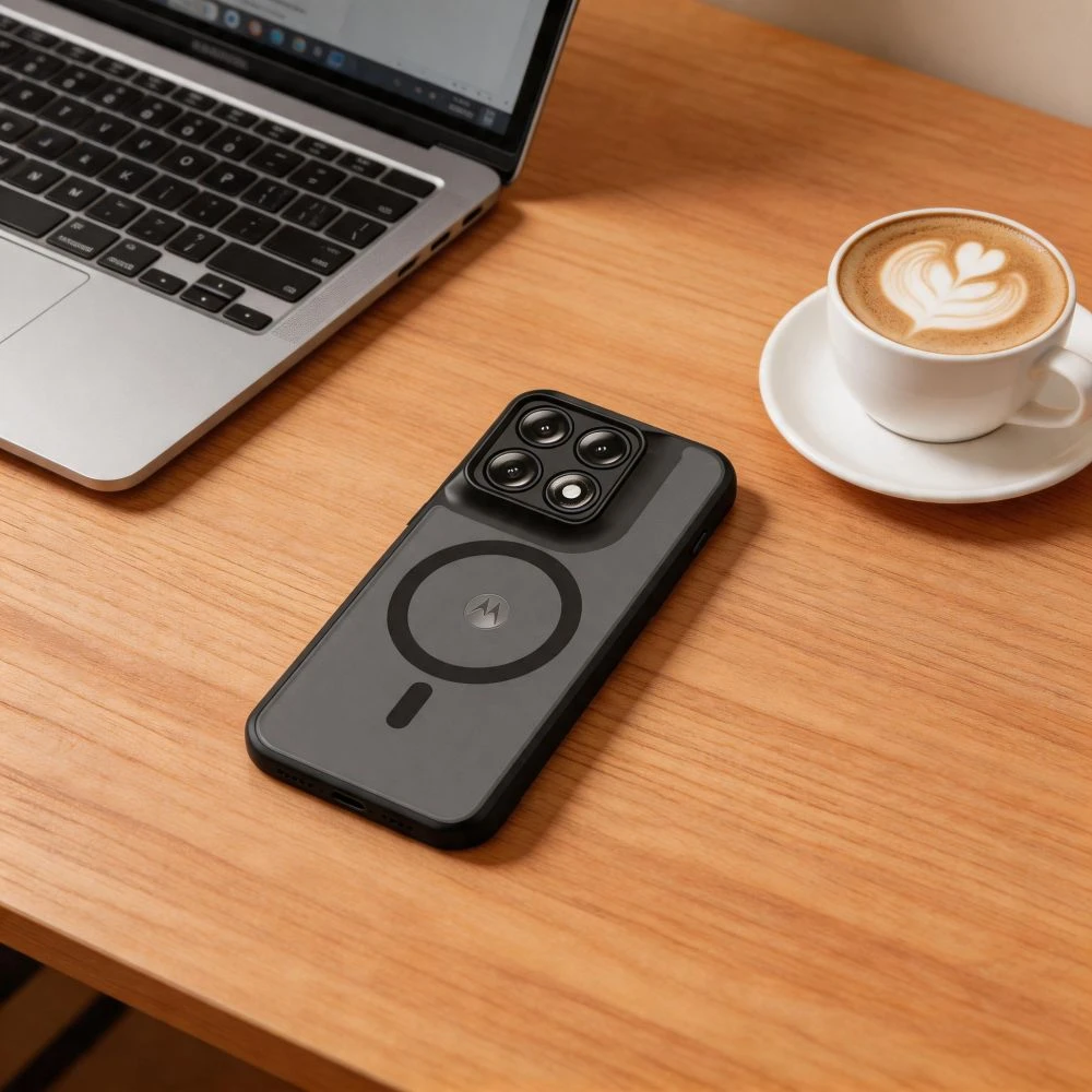 Tech-Protect MAGMAT MAGSAFE DĖKLAS MOTOROLA EDGE 70 PRO 5G MATINĖ JUODA