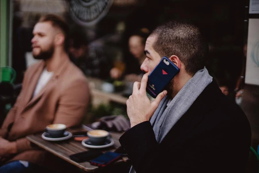 Telefono dėklas su kortelių skyriumi iPhone 7/8 Plus, tamsiai mėlynas