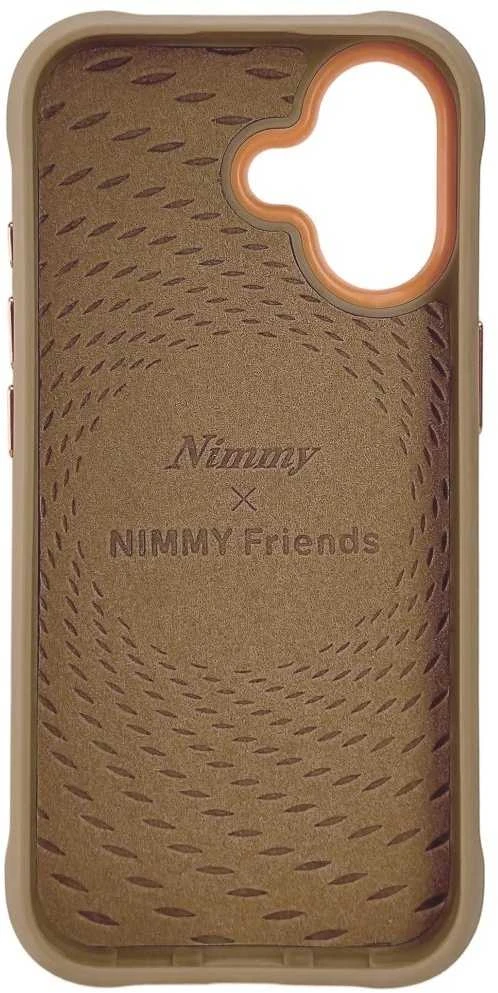 „Nimmy Tiger MagSafe“ dėklas, skirtas „iPhone 17“ – šviesiai rudas