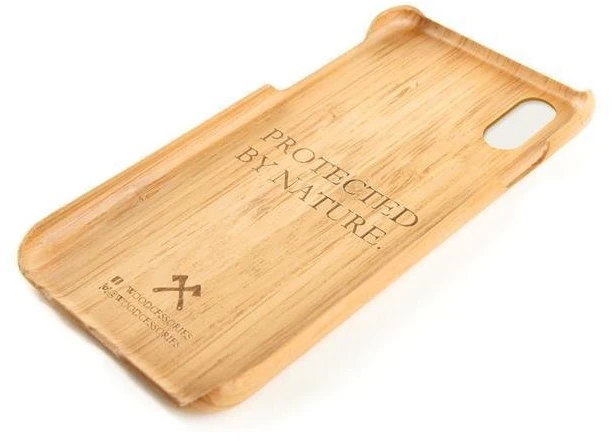 „Woodcessories Slim Series EcoCase iPhone Xs Max“ bambukinis dėklas eco276