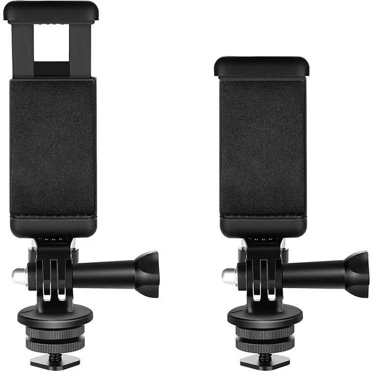 Hurtel Phone/Sports Camera Holder su adapteriu – Juodas