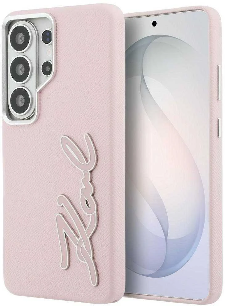 Telefonų dėklas Galaxy S26 Ultra rožinis Karl Lagerfeld