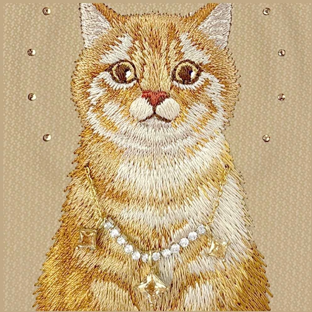 „Nimmy Lucky Fashion Cat“ „MagSafe“ dėklas, skirtas „iPhone 17 Pro“ – ruda