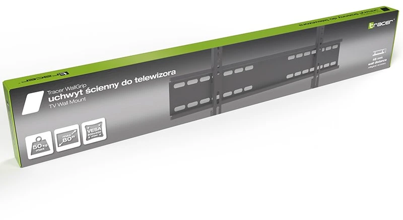 Televizoriaus laikiklis Tracer WallGrip 47657, iki 80 col