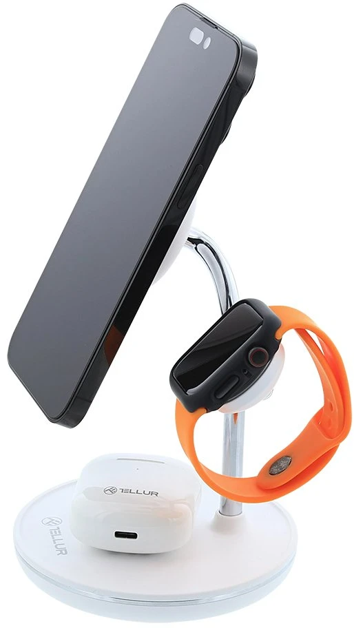 Tellur 3in1 MagSafe belaidis stalinis įkroviklis