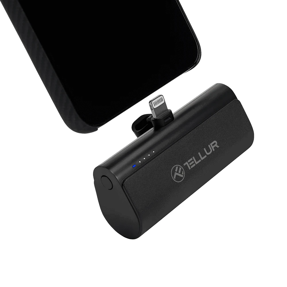 Tellur PD203 Powerbank 5000mAh juodas