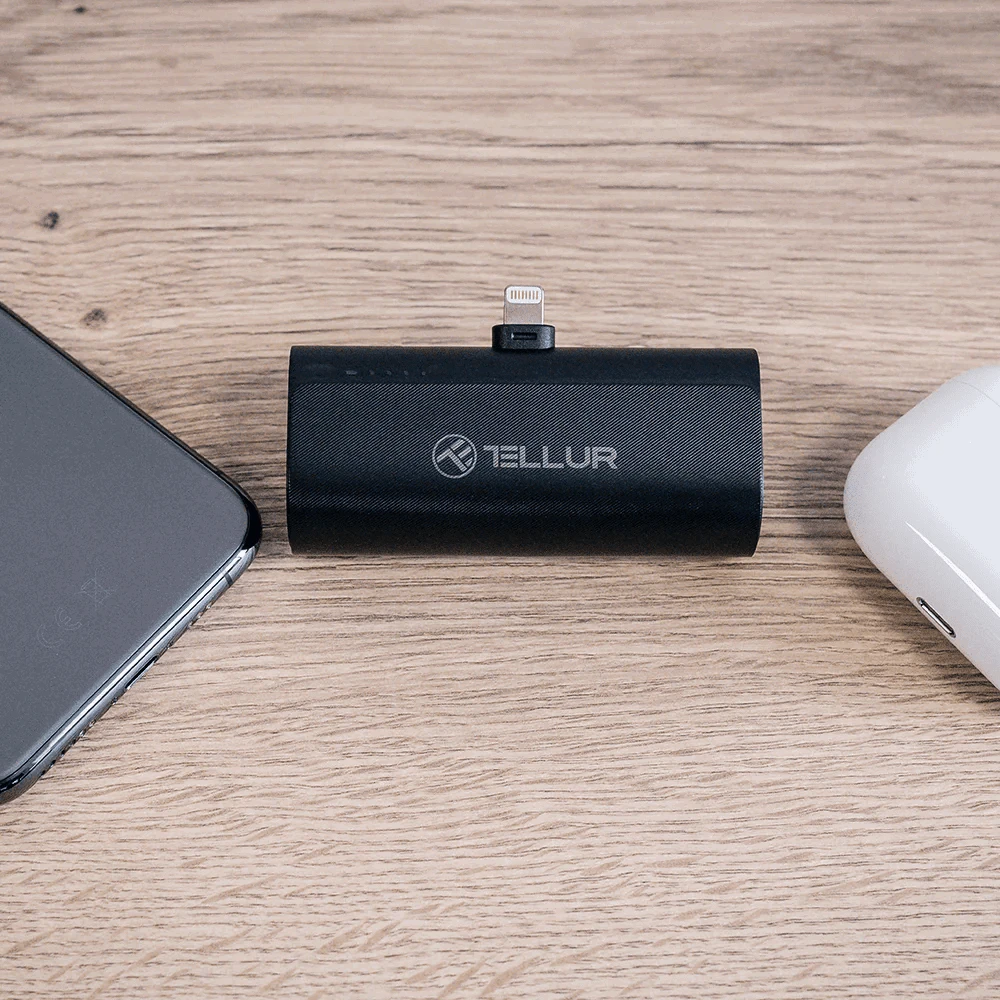 Tellur PD203 Powerbank 5000mAh juodas