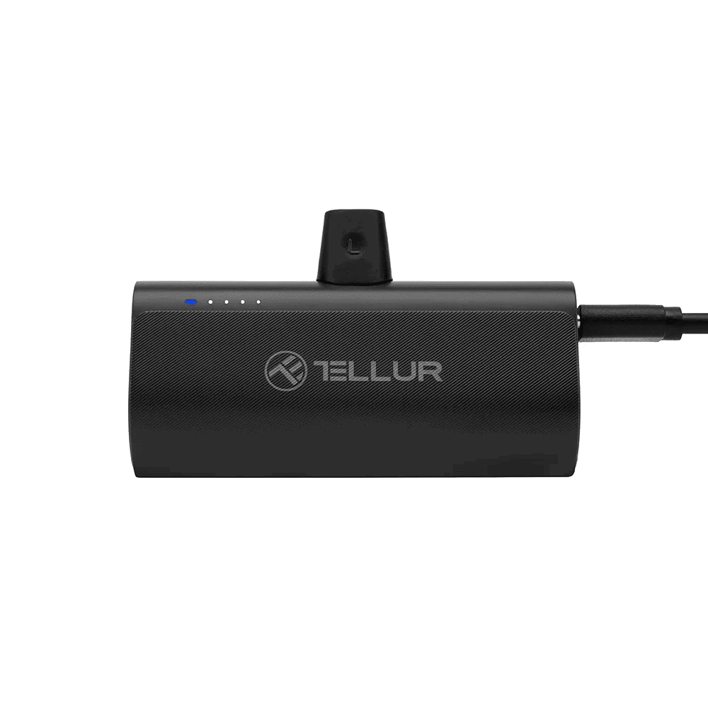 Tellur PD203 Powerbank 5000mAh juodas