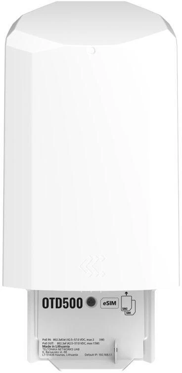 Monitorius Teltonika 5G OTD500 maršrutizatorius 10/100/1000 Mbit/s RJ-45 x2, tinklelio (mesh) funkcija: ne, MU-MiMO: taip, 4G/5G