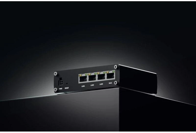 Teltonika RUTM08 Gigabit Ethernet maršrutizatorius, juodas