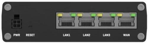Teltonika RUTM08 Gigabit Ethernet maršrutizatorius, juodas