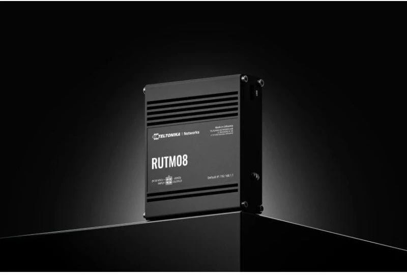 Teltonika RUTM08 Gigabit Ethernet maršrutizatorius, juodas