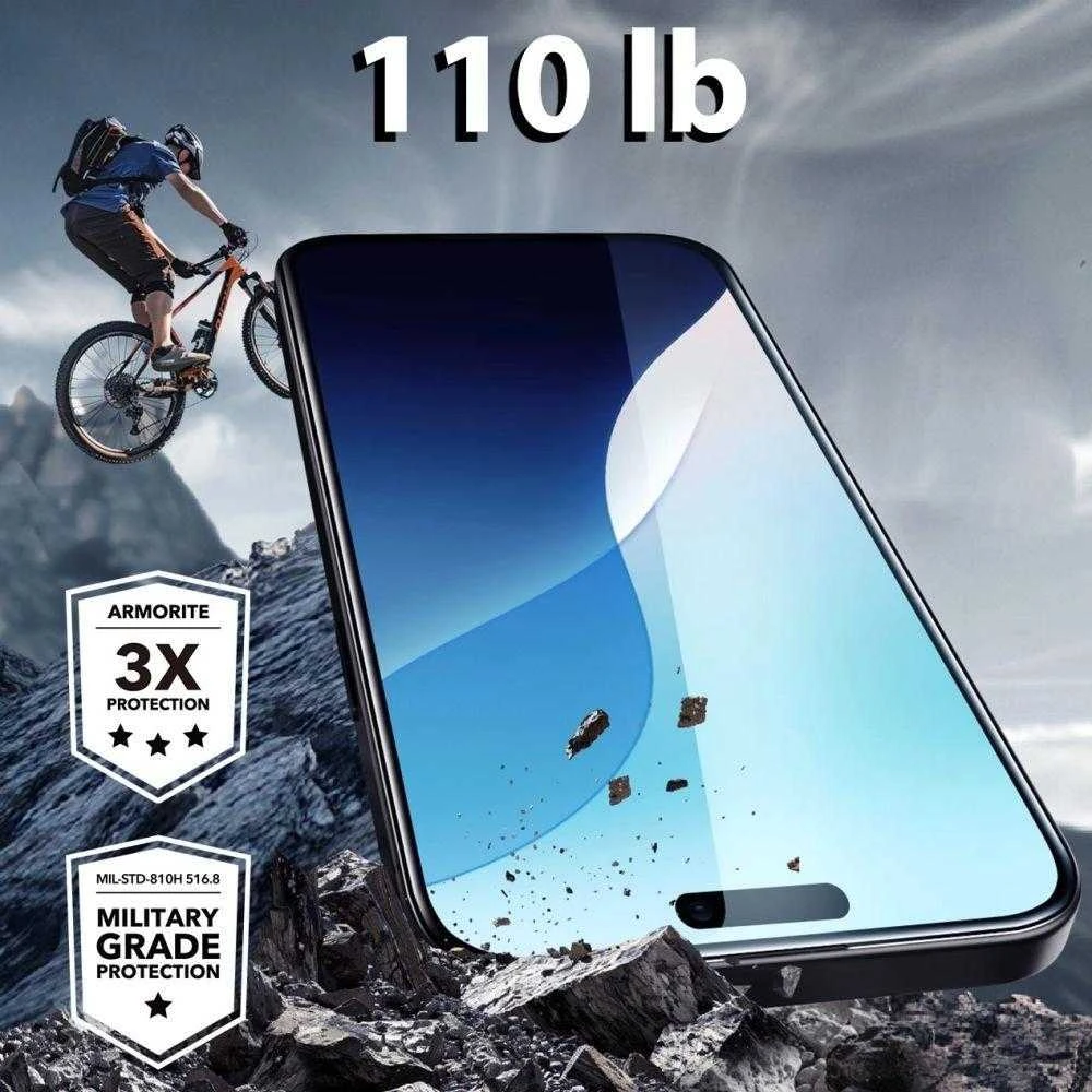 Apsauginis stiklas ESR ARMORITE IPHONE 16 PRO Juodas