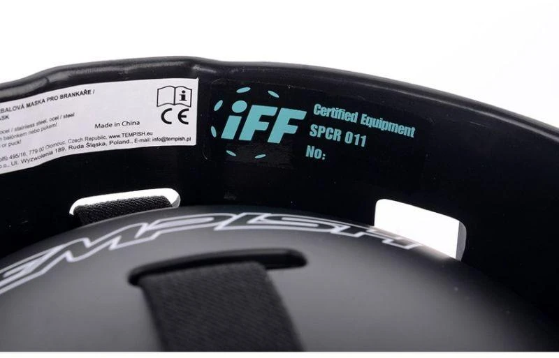 Kepurė Tempish HECTOR ACTIV floorball goalkeeper mask junior baltas