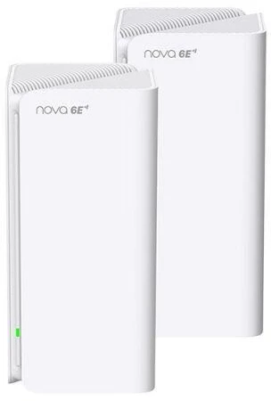 Maršrutizatorius Tenda MX21 Pro(2-pack) Trijų dažnio juostų (2,4 GHz / 5 GHz / 6 GHz) Wi-Fi 6 (802.11ax) Balta 3 Vidinis
