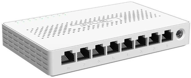 Šakotuvas „Tenda SM108“ tinklo komutatorius 2,5 G Ethernet (100/1000/2500)