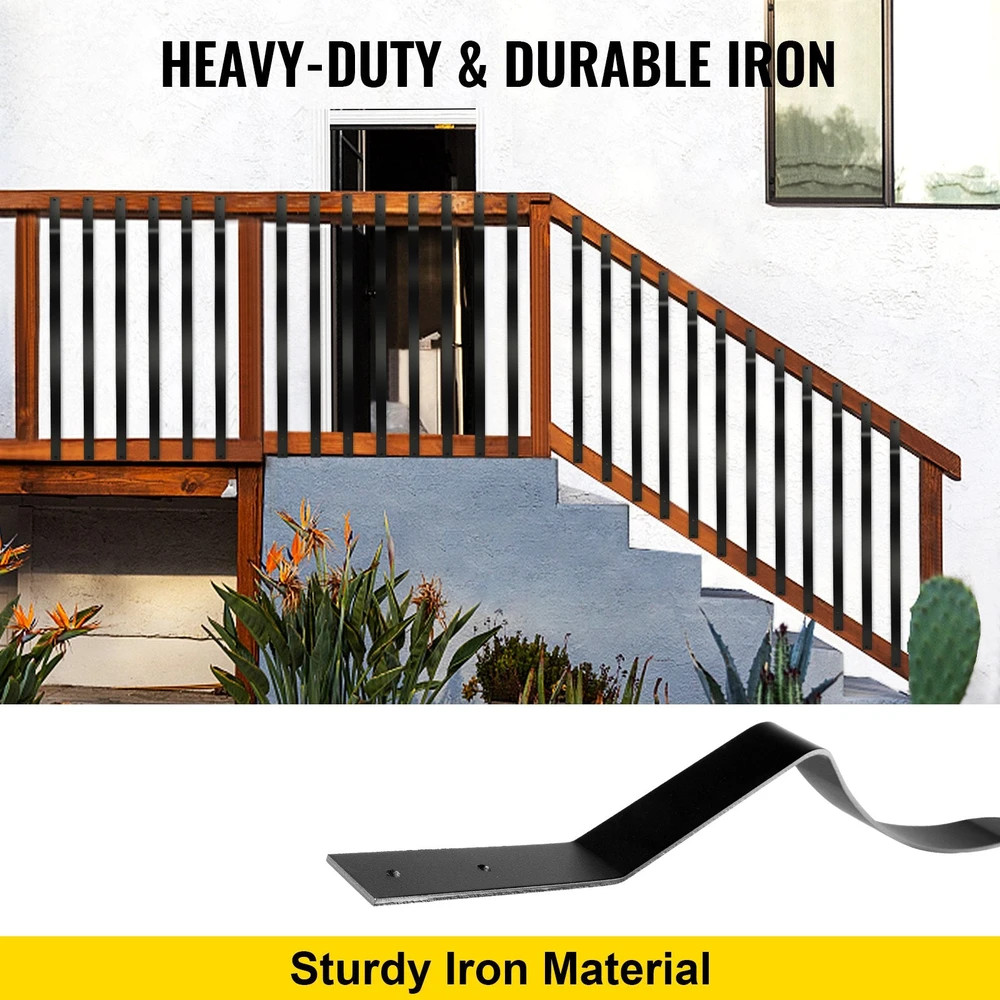 VEVOR Metaliniai laiptų balustrai 51 vnt. 82 cm